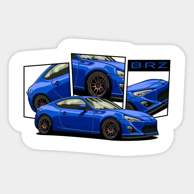 BRZ, JDM Sticker by T-JD